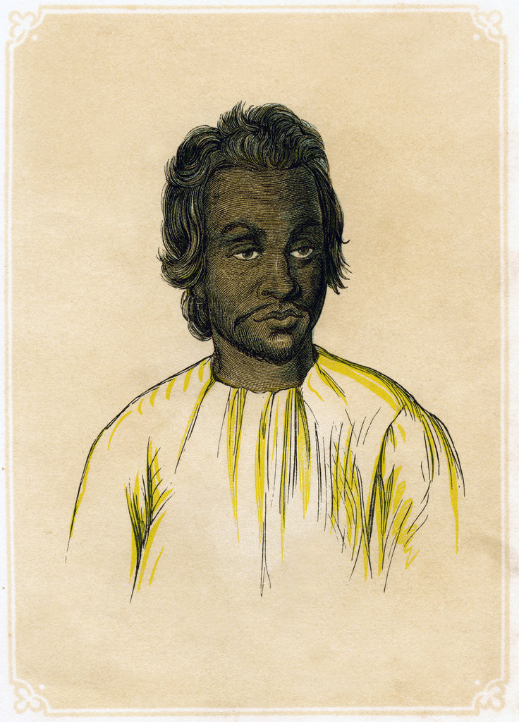 Detail of The Malay by James Prichard