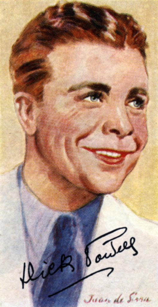 Detail of Richard Ewing Dick Powell, (1904-1963), American singer, actor, producer, and director, 20th centu by Anonymous