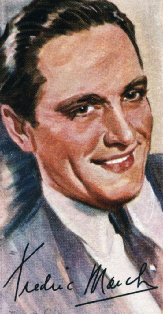 Detail of Fredric March, (1897-1975), two time Academy Award winning American actor by Anonymous