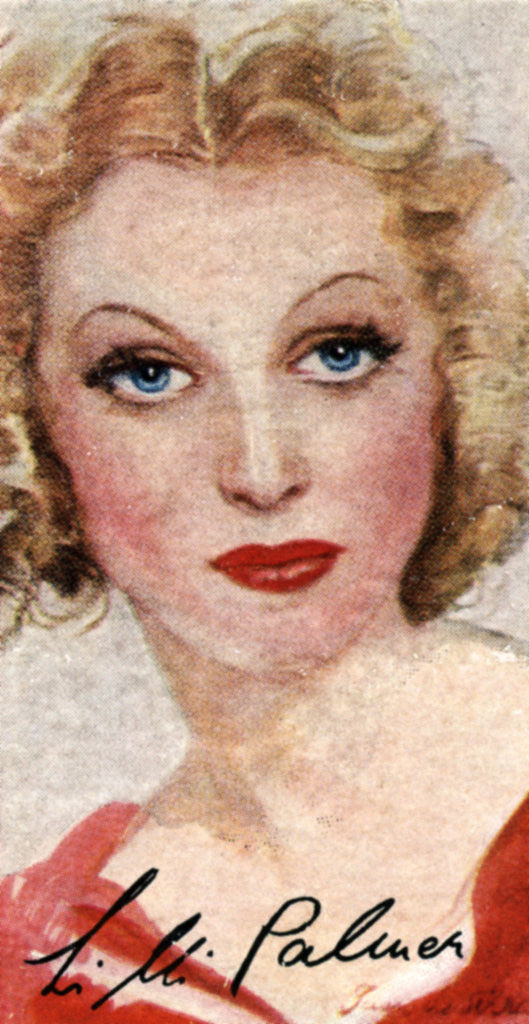 Detail of Lilli Palmer, (1914-1986), German born, international actress by Anonymous