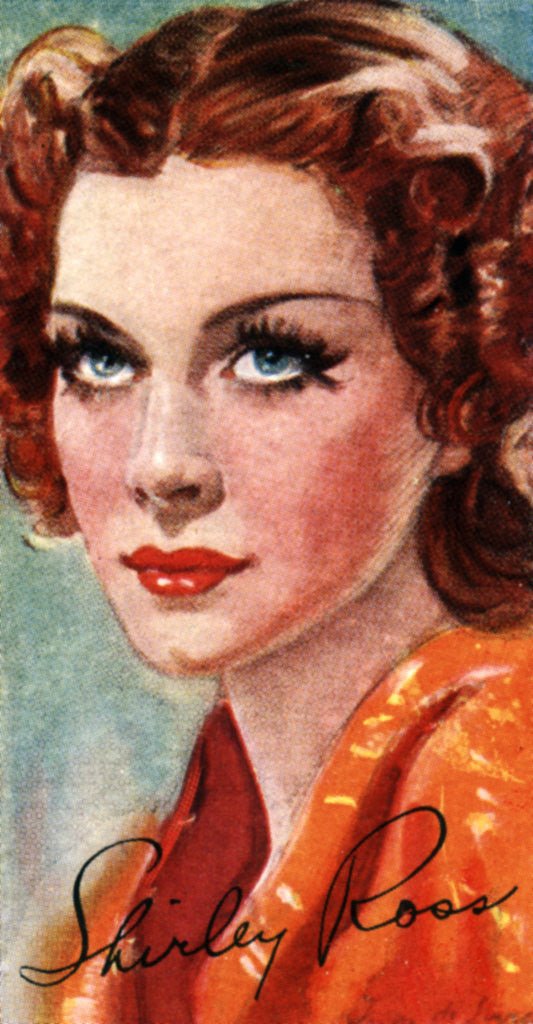 Detail of Shirley Ross, (1913-1975), American film actress by Anonymous