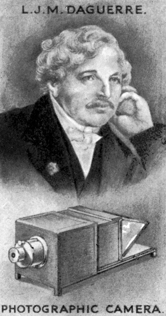 Detail of Louis-Jacques-Mande Daguerre, French artist and chemist by Anonymous