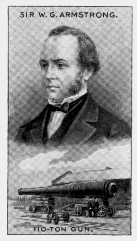 Detail of William George Armstrong, English industrialist by Anonymous