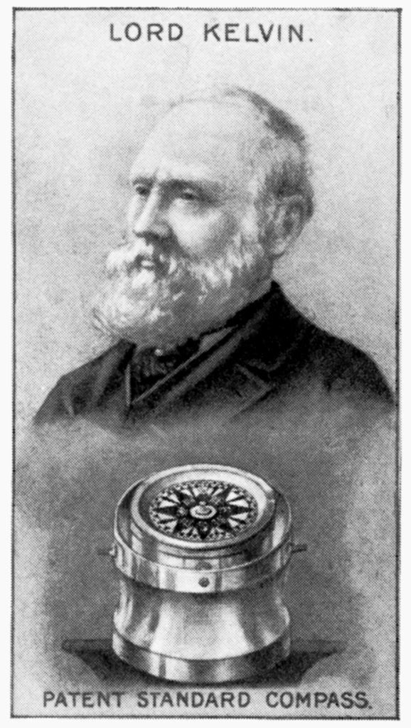 Detail of Lord Kelvin, Irish-Scottish mathematical physicist and engineer by Anonymous