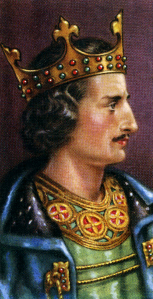 Detail of King Henry I by Anonymous