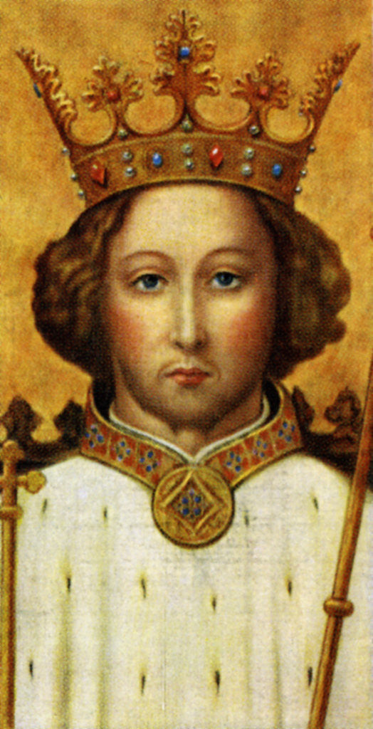 Detail of King Richard II by Anonymous