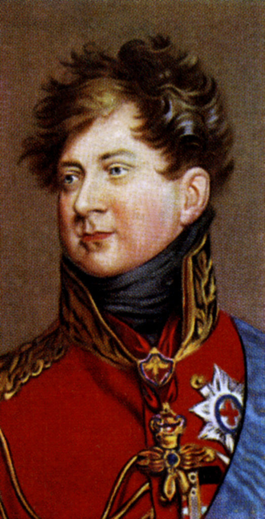 Detail of King George IV by Anonymous