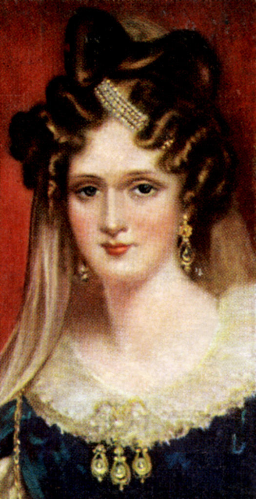 Detail of Queen Adelaide by Anonymous