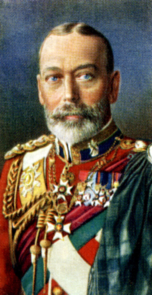 Detail of King George V by Anonymous