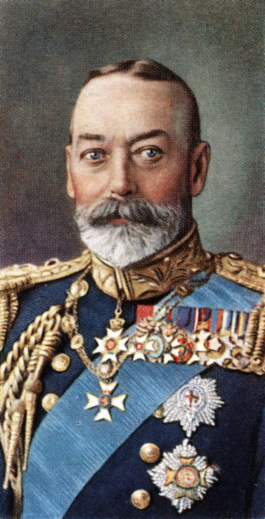 Detail of King George V by Anonymous
