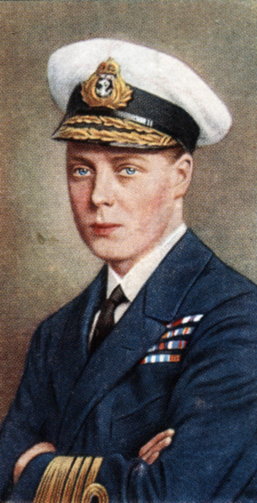 Detail of The Prince of Wales, future King Edward VIII, c 1935 by Anonymous