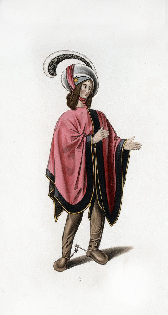 Detail of Male dress by Henry Shaw