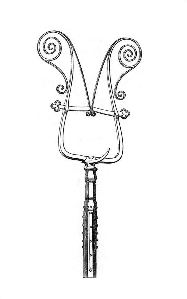 Detail of Catch-pole by Henry Shaw