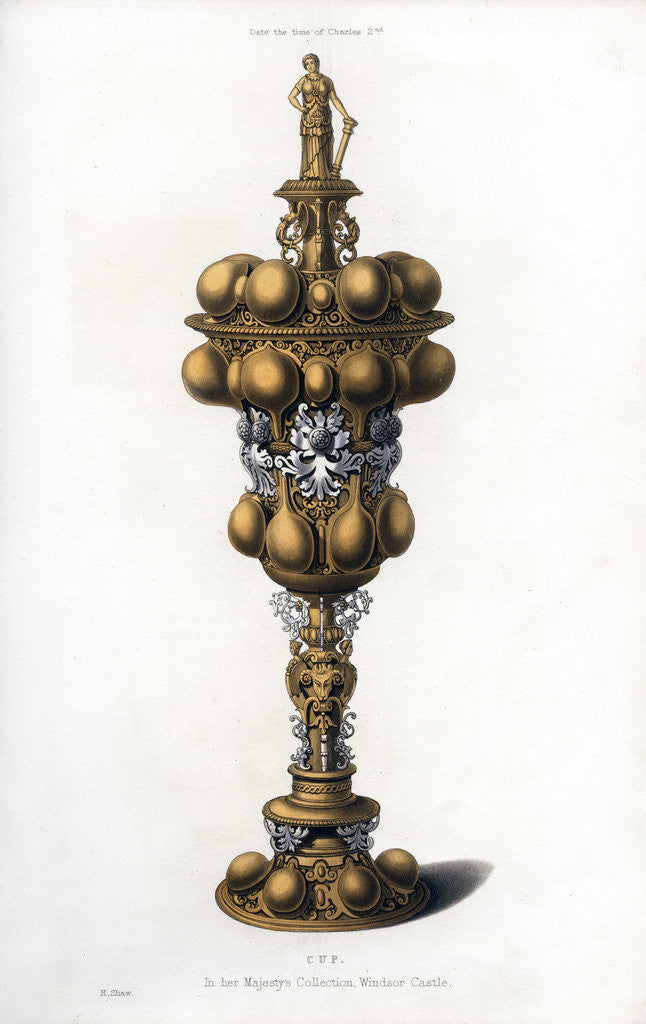 Detail of Cup by Henry Shaw