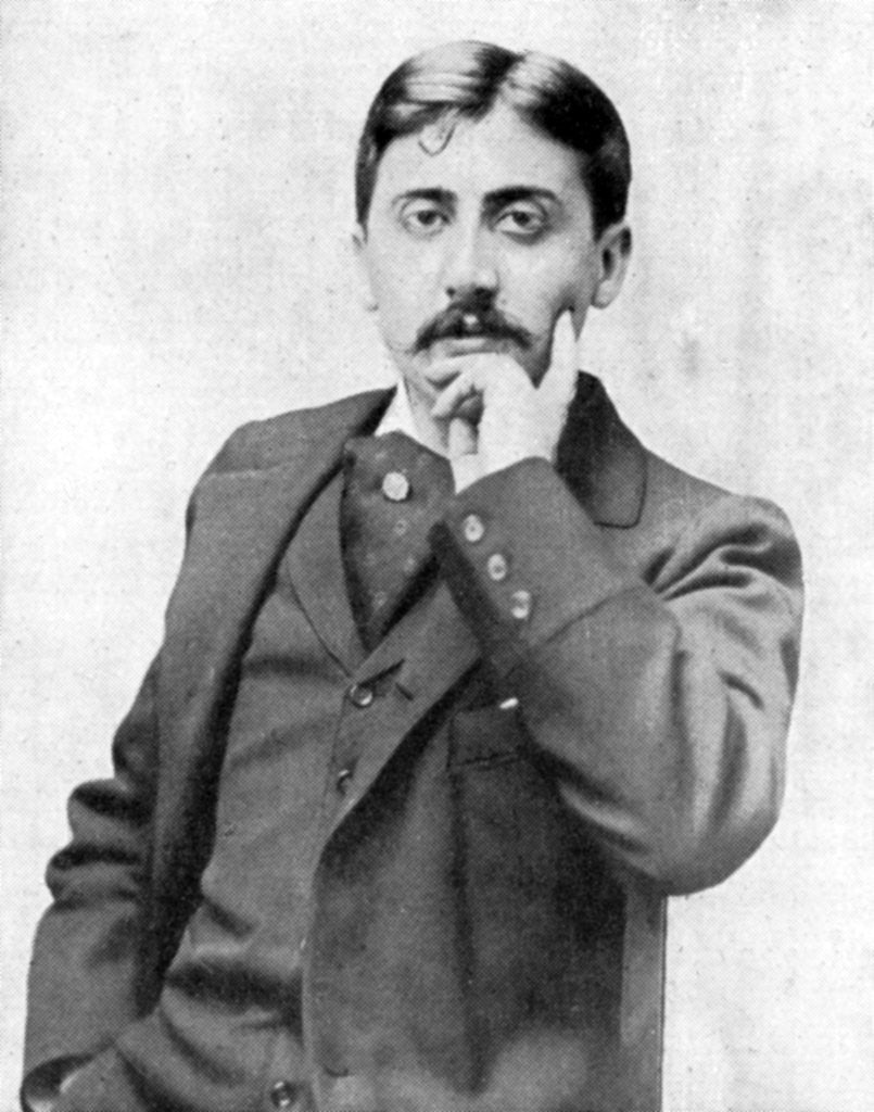Detail of Marcel Proust, French intellectual, novelist, essayist and critic by Otto