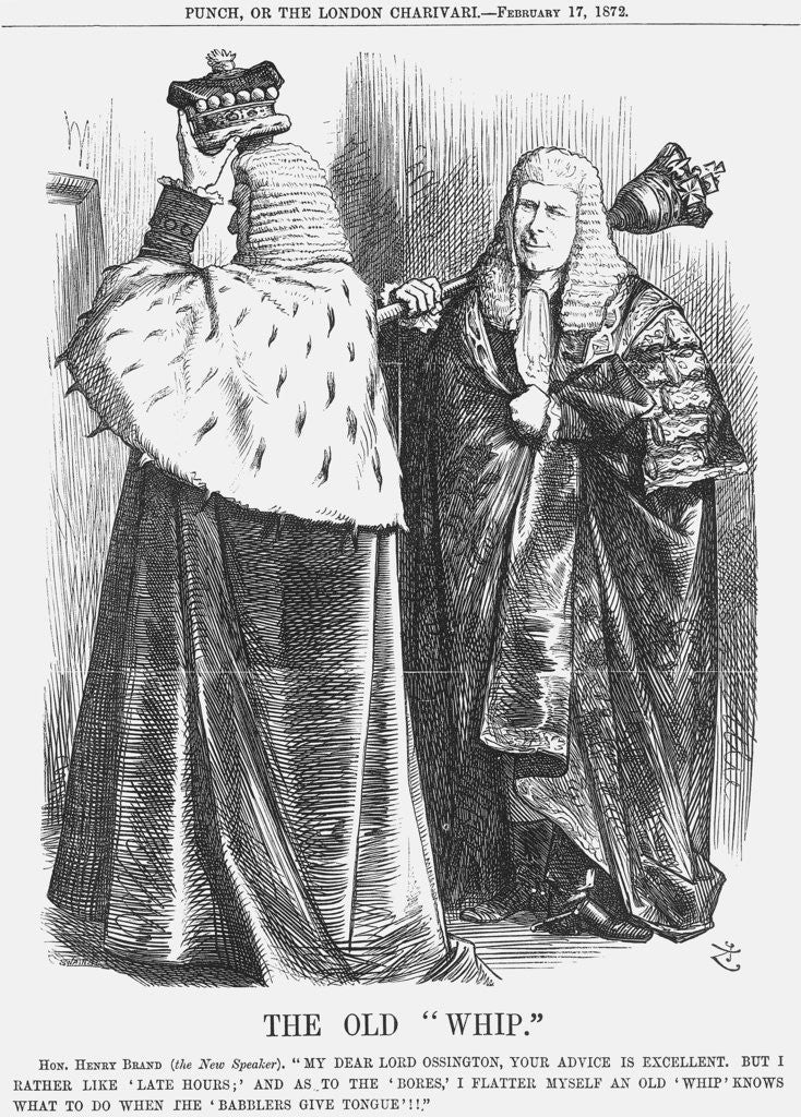 Detail of The Old Whip by Joseph Swain