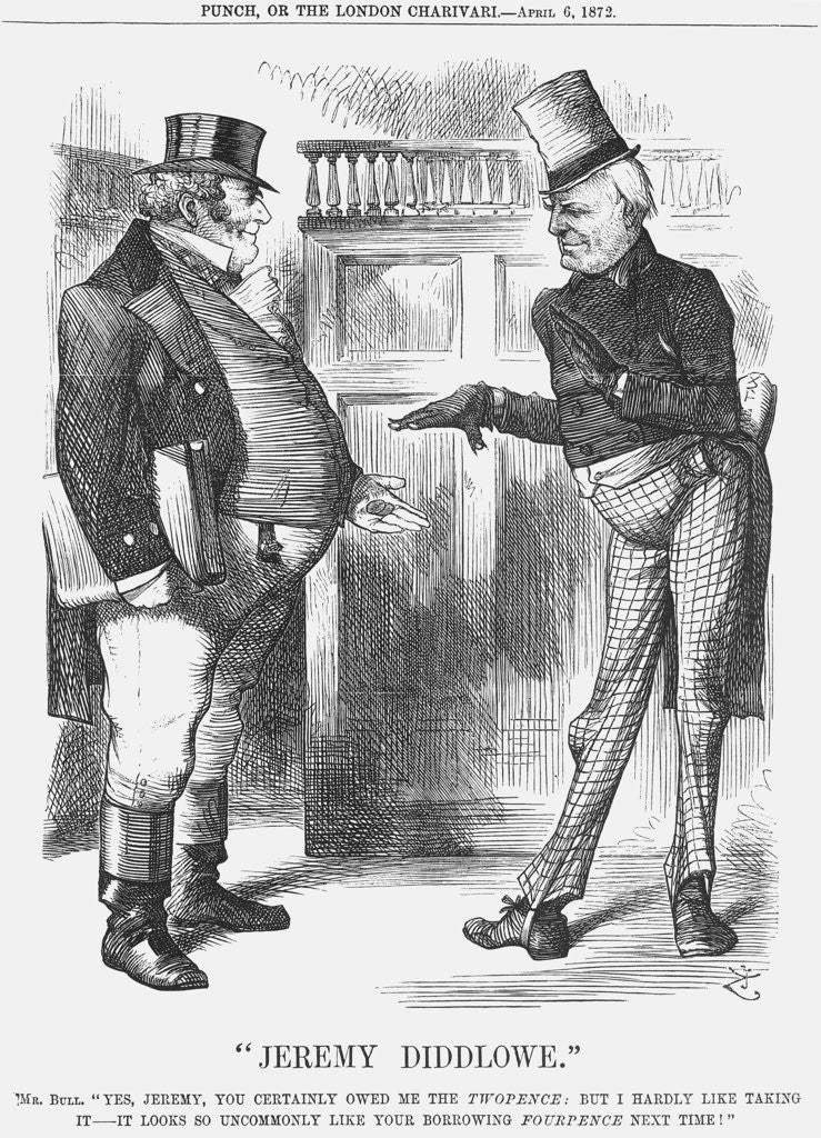 Detail of Jeremy Diddlowe by Joseph Swain