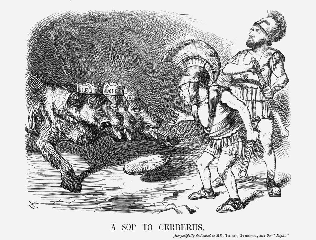 Detail of A Sop to Cerberus by Joseph Swain