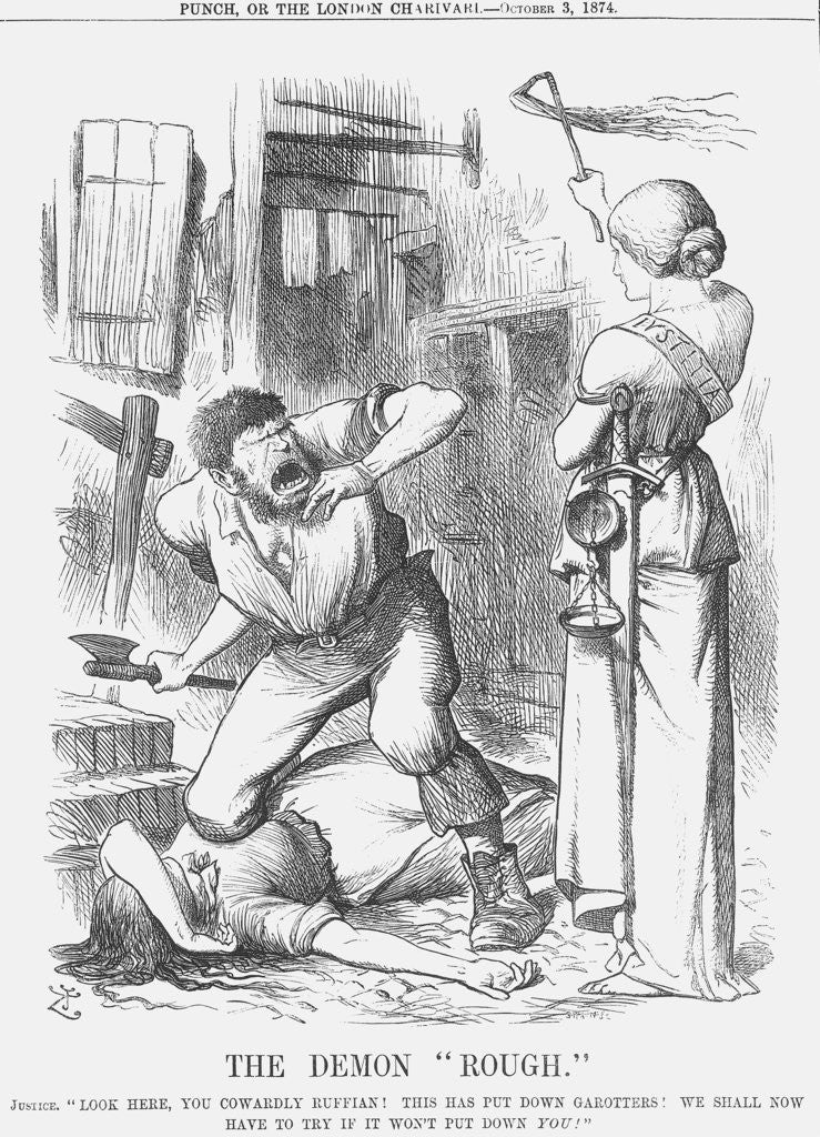 Detail of The Demon Rough by Joseph Swain