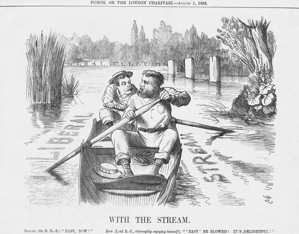 With the Stream by Joseph Swain