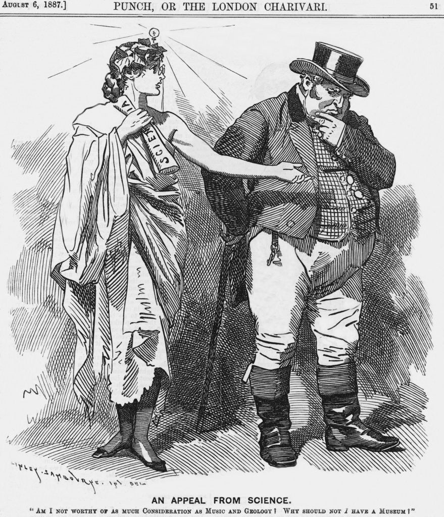 Detail of An Appeal from Science by Edward Linley Sambourne