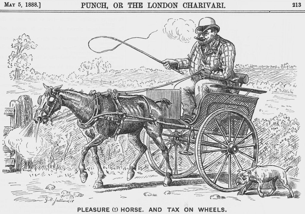 Please (!) Horse, and Tax on Wheels by Anonymous