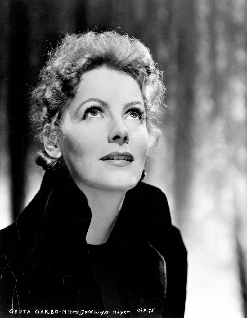 Detail of Greta Garbo by Unknown