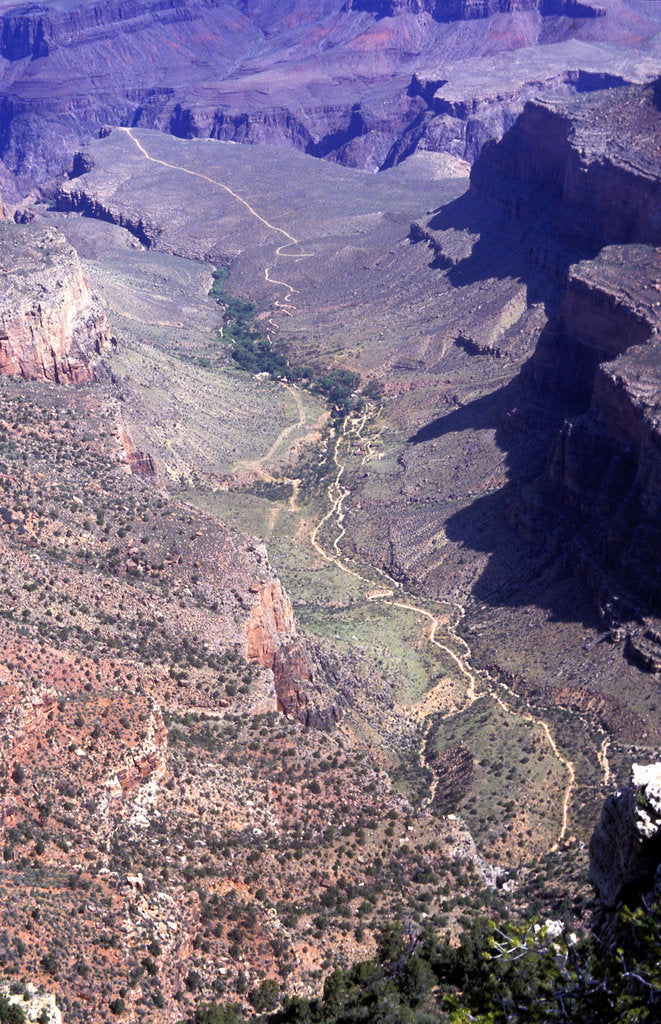 Detail of Aerial view of the Grand Canyon, Arizona, USA by Unknown