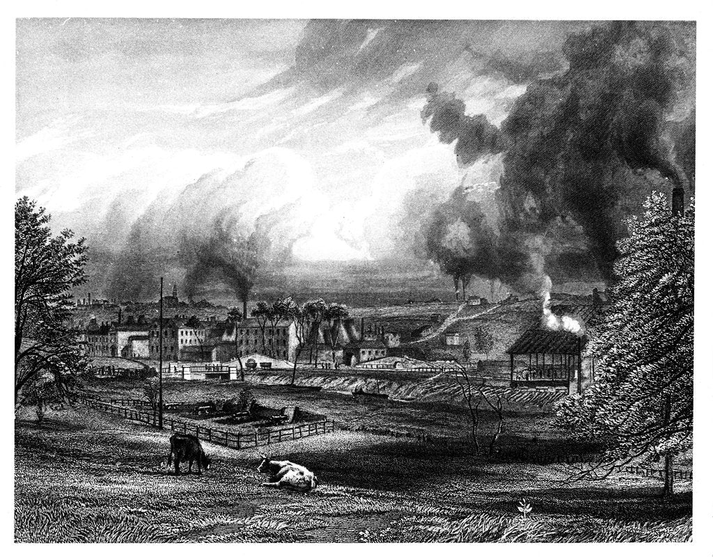 Detail of Wedgwood factory, Etruria, Hanley, Staffordshire, England by Unknown