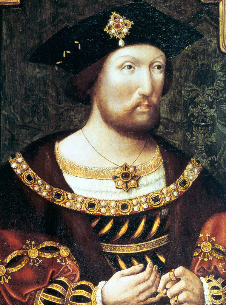 Detail of Henry VIII, King of England and Ireland, c1520 by Anonymous