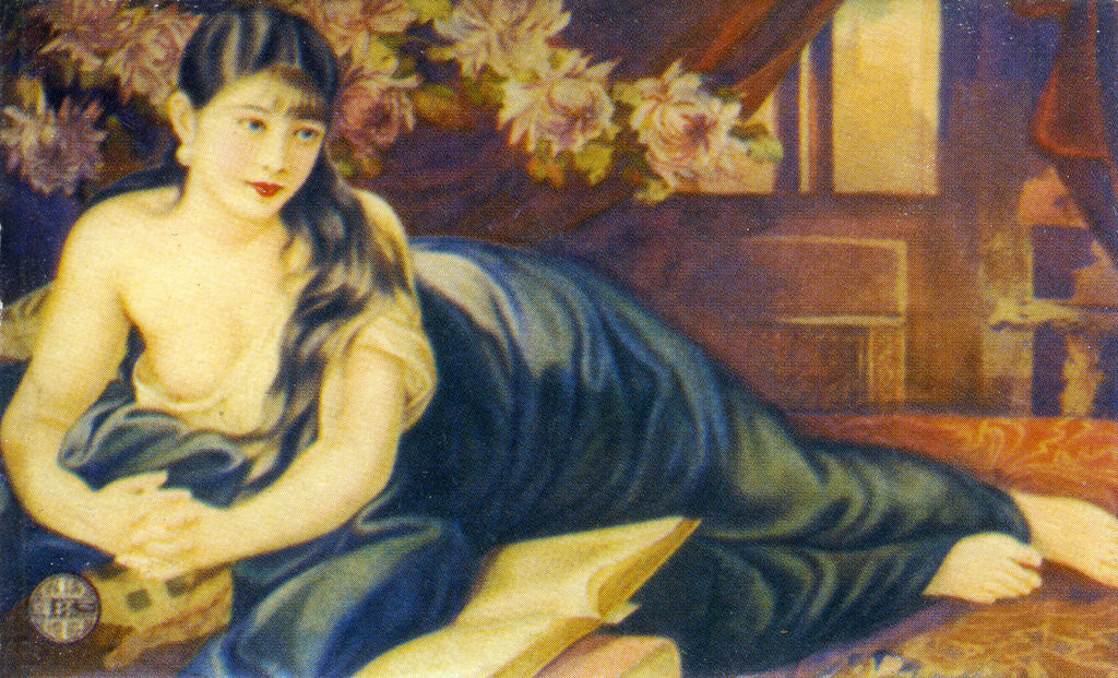 Detail of Shanghai advertising poster by Anonymous