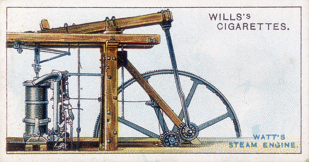 Detail of Steam engine by James Watt, 1915 by Anonymous