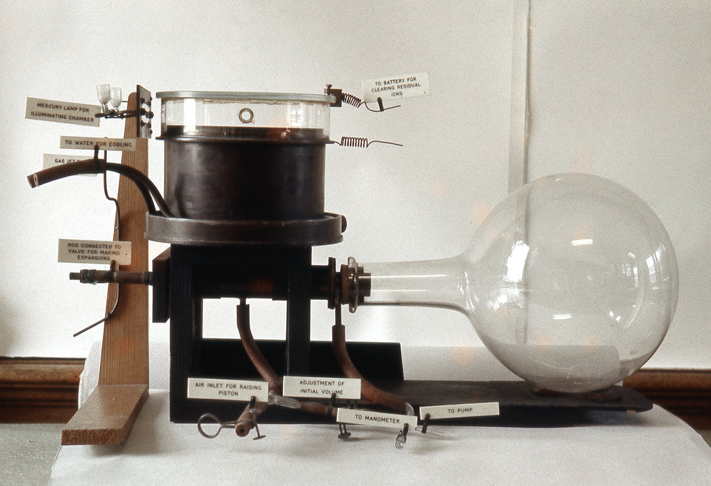 Detail of Wilson's cloud chamber, c1927 by Charles Thomson Rees Wilson