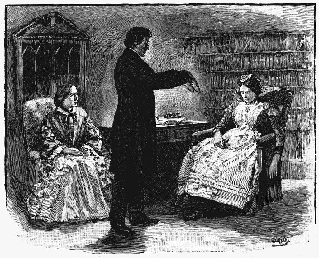 Detail of Hypnotism, 1891 by Unknown