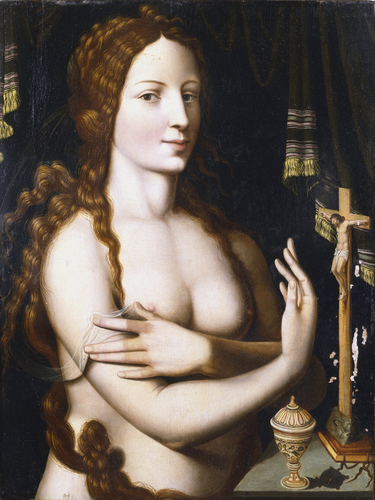 Detail of St Mary Magdalene Repentant by Unknown