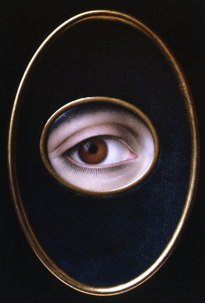 Detail of Eye of a Young Woman by Joseph Sacco