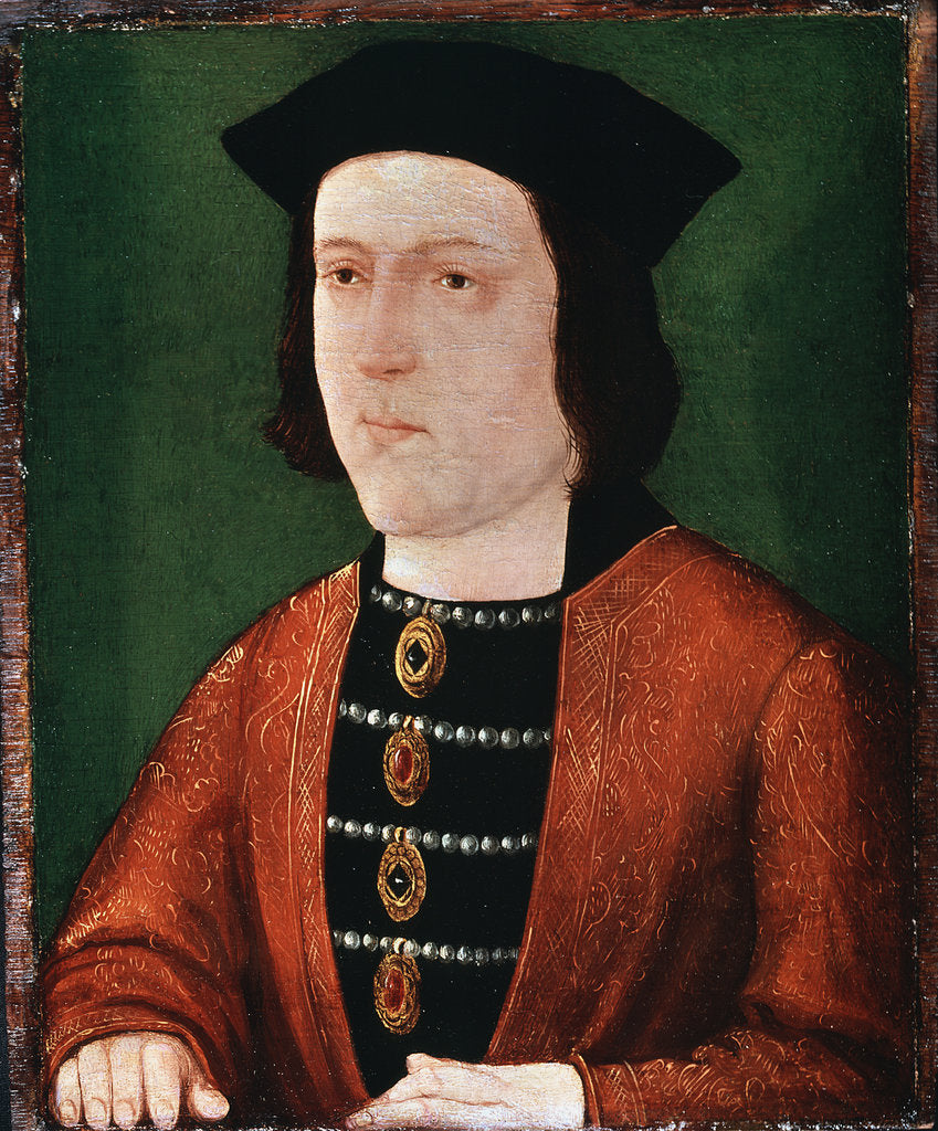 Detail of Edward IV, 15th century King of England, c1540 by Anonymous
