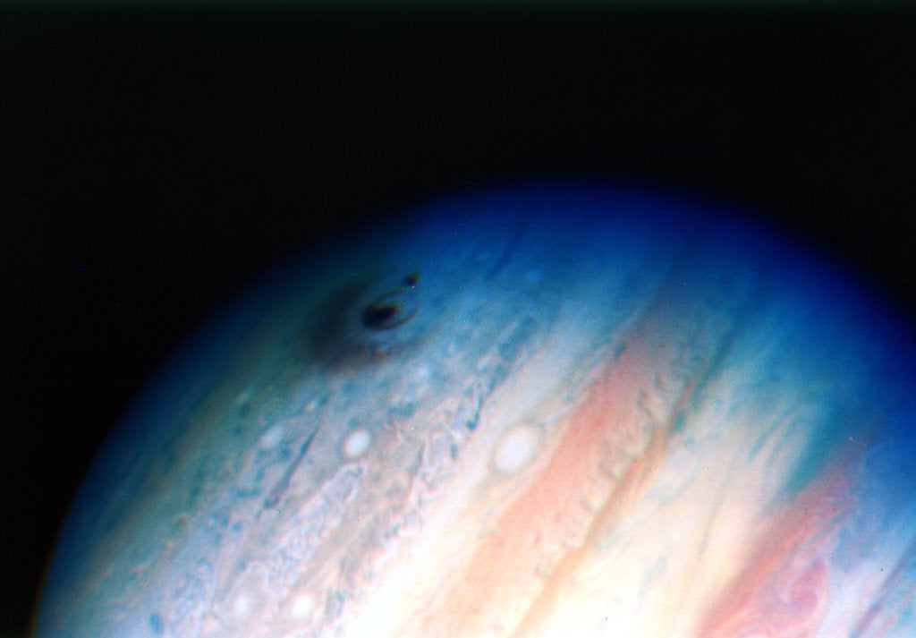 Detail of Comet Shoemaker-Levy colliding with Jupiter, 20 July 1994 by Unknown