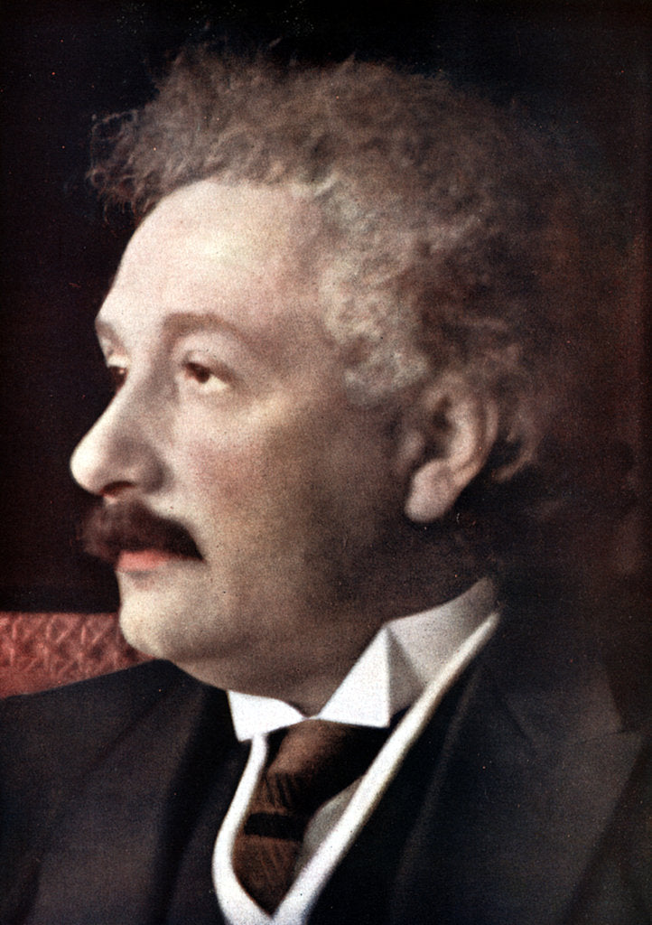 Detail of Albert Einstein, German-Swiss-American mathematician and physicist, c1925 by Unknown