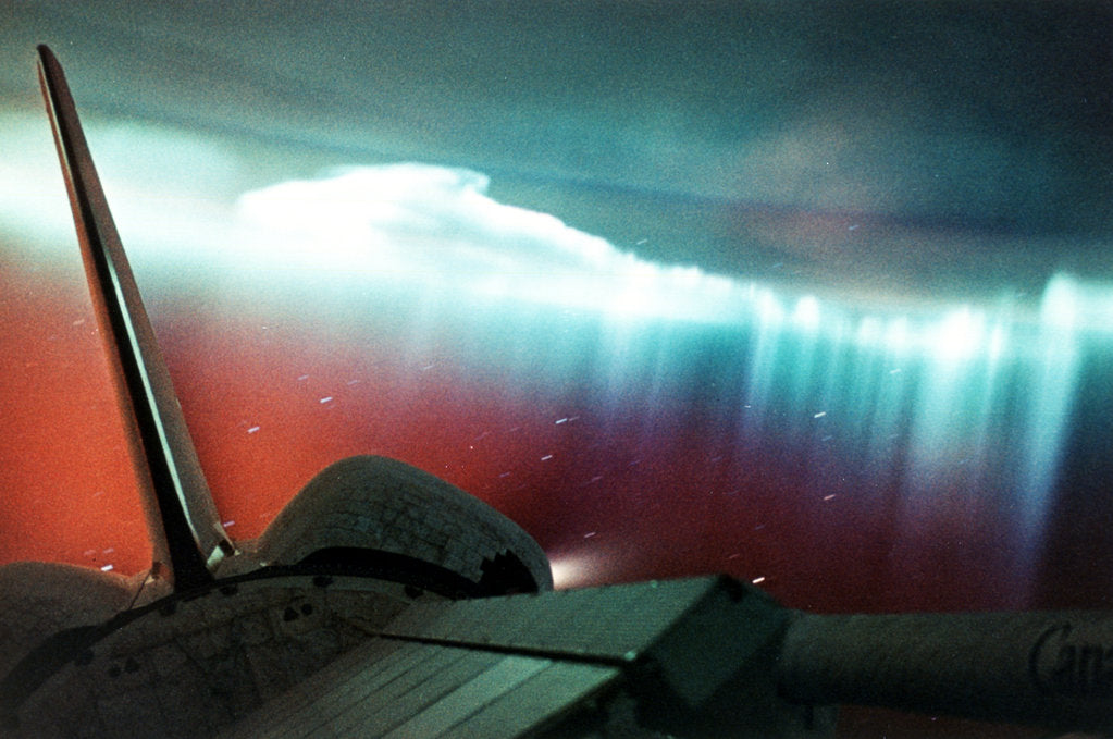 Detail of Aurora Australis, April 1994 by Unknown