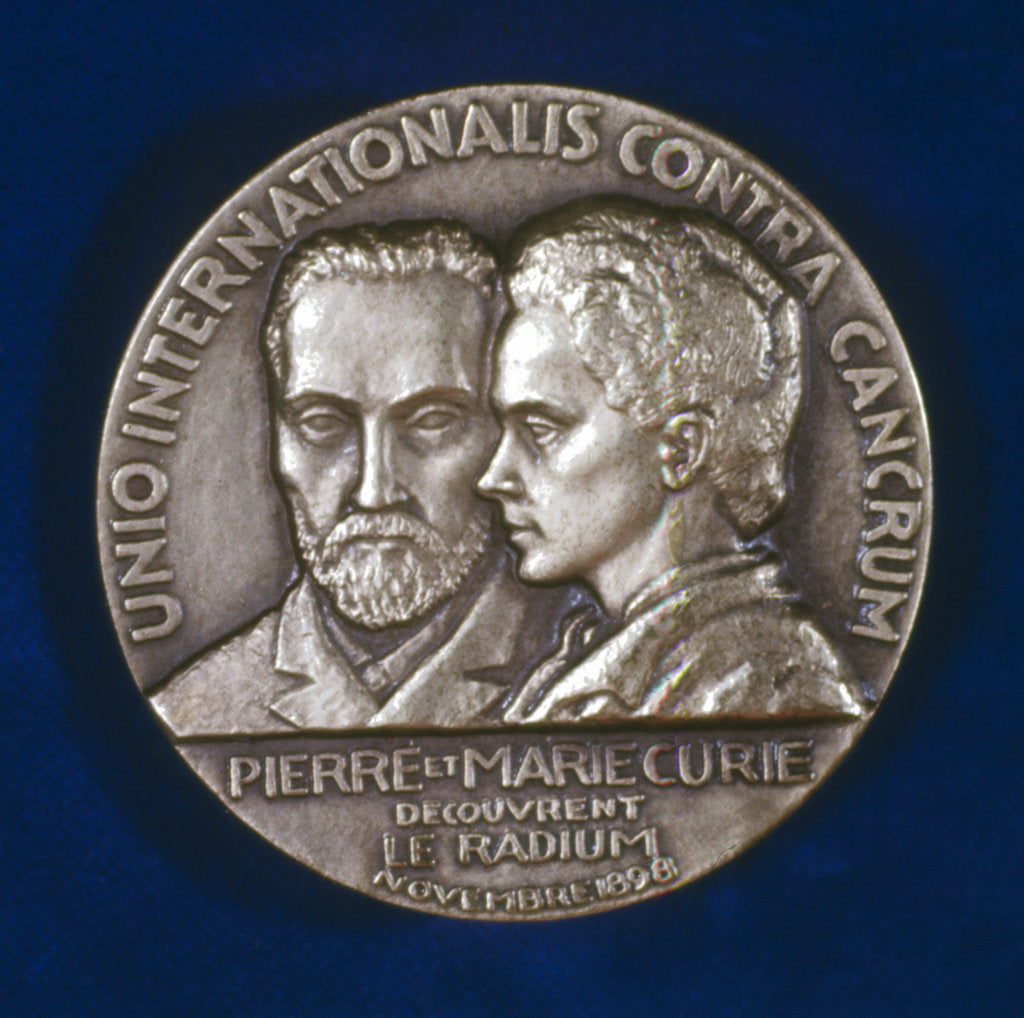 Detail of Pierre and Marie Curie, French scientists by Unknown