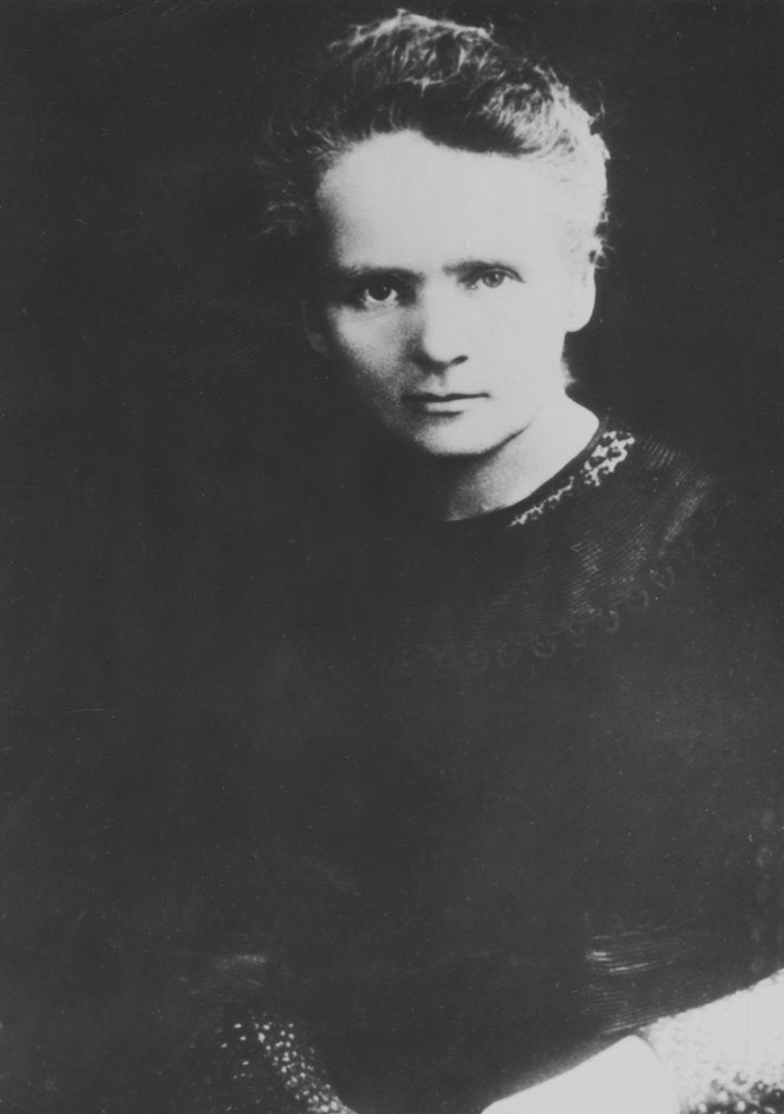 Detail of Marie Curie, Polish-born French physicist by Unknown