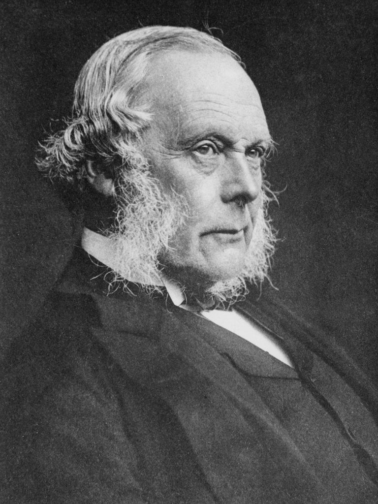 Detail of Joseph Lister, English surgeon and pioneer of antiseptic surgery, c1890 by Unknown