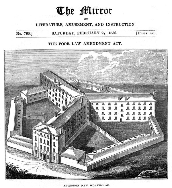 Abingdon Workhouse, Oxfordshire, built for the Abingdon Union, 1836 ...