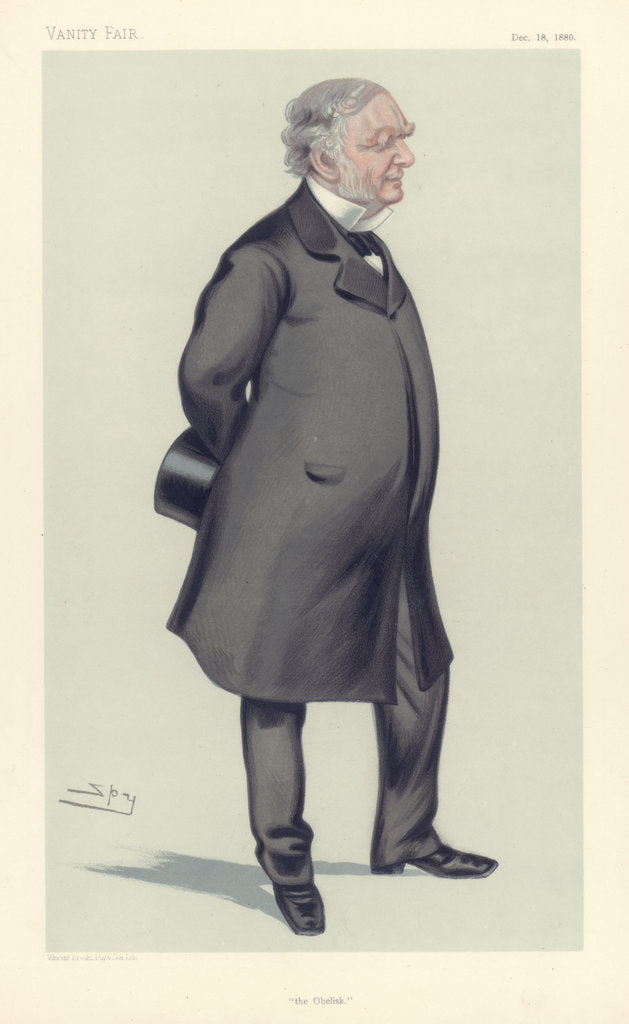 Detail of Erasmus Wilson, English surgeon and antiquary, 1880 by Spy