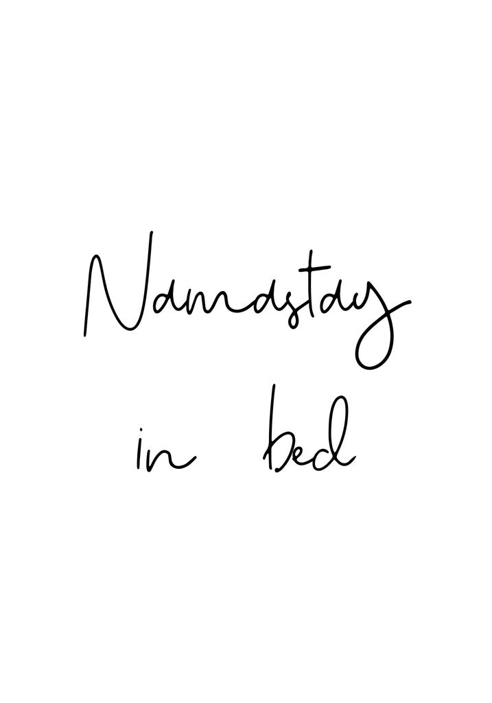 Detail of Namastay in bed by Joumari