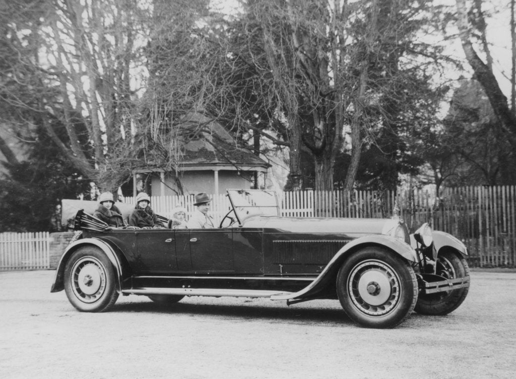 Detail of Bugatti Royale, (1920s?) by Unknown