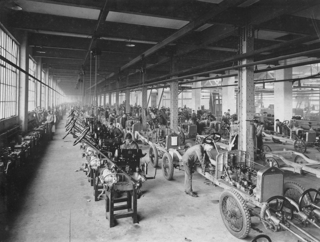 Detail of Wolseley factory, Birmingham, c1921 by Unknown
