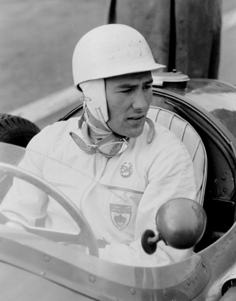 Detail of Stirling Moss, (c1955?) by Unknown