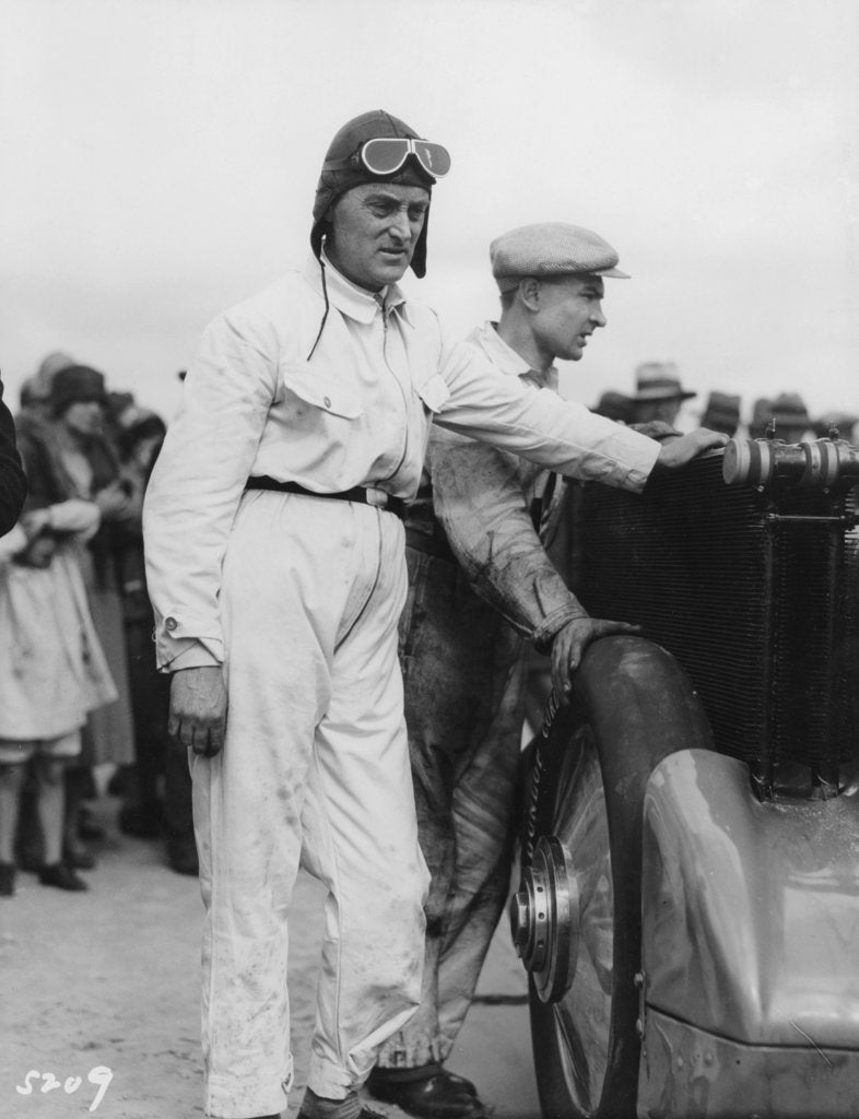 Detail of Malcolm Campbell, (1930s?) by Unknown